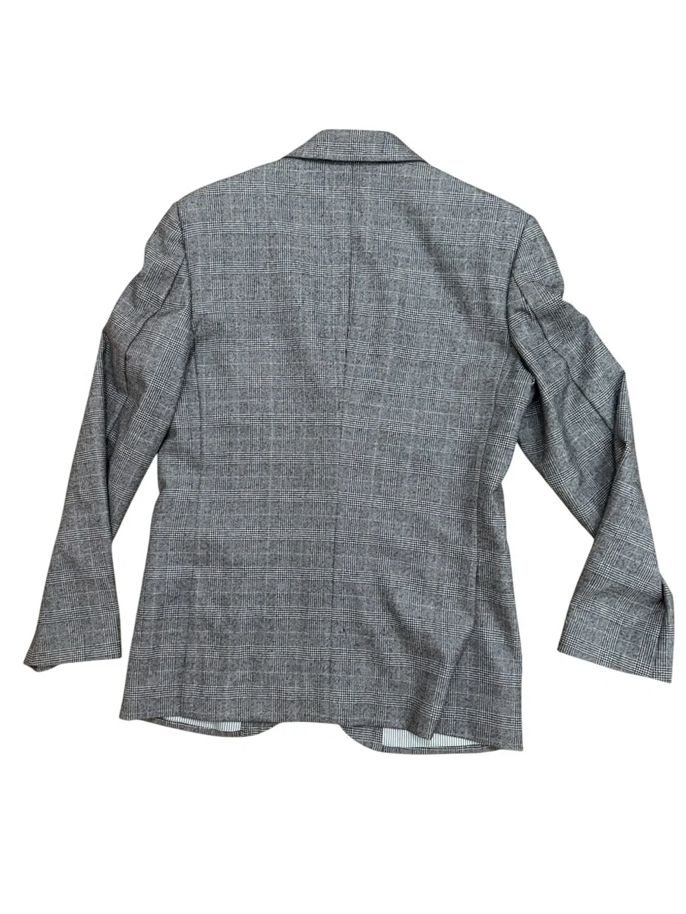 Men's Grey Glen Plaid Sport Coat - Refined Tailored Blazer